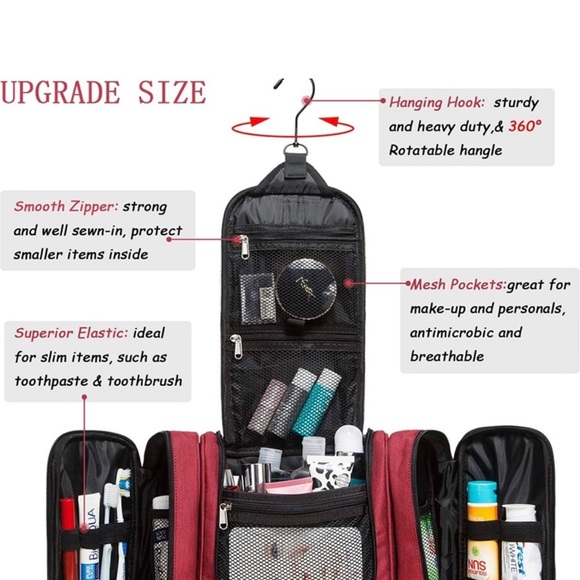 Extra large toiletry bag - Picture 4 of 7